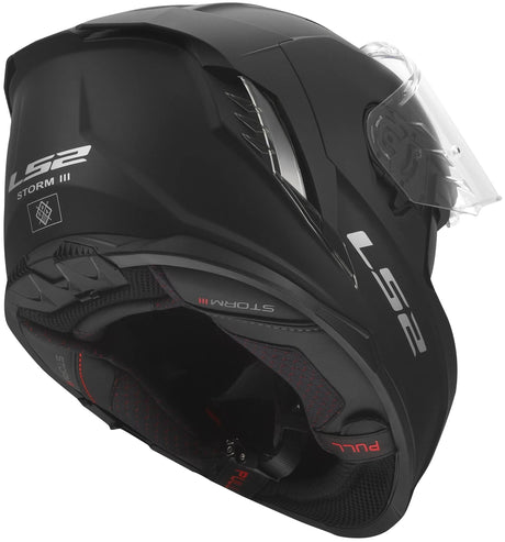 Kask integralny Ls2 ff818 burza iii solidny kask ff818 burza ii jednolity matowy czarny rozmiar 3xl