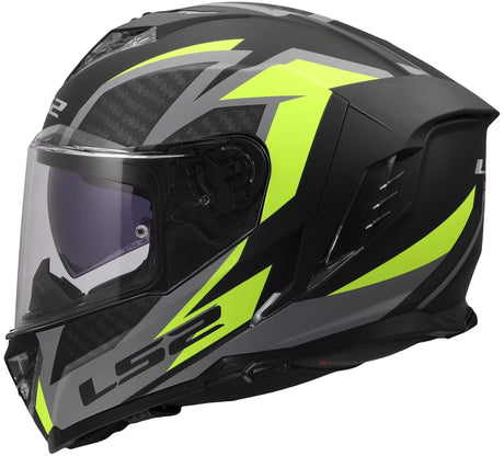 Kask integralny Ls2 ff818 burza iii kask na dynamo ff818 burza ii na dynamo matowy czarny żółty