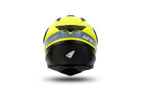 Kask enduro Ufo Plast Kask Baran Żółto-Czarny