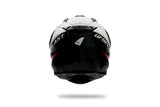 Kask enduro Ufo Plast Kask Baran XL biały czarny