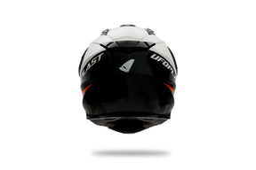 Kask enduro Ufo Plast Kask Baran XL biały czarny