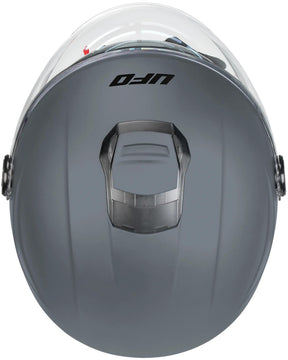Kask Ufo Plast Jet Kask Nixie UFO Nixie Jet Szary gr. m