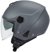 Kask Ufo Plast Jet Kask Nixie UFO Nixie Jet Szary gr. l