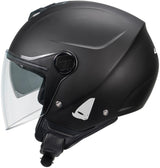 Kask Ufo Plast Jet Kask Nixie UFO Nixie Jet Czarny Matowy gr. m