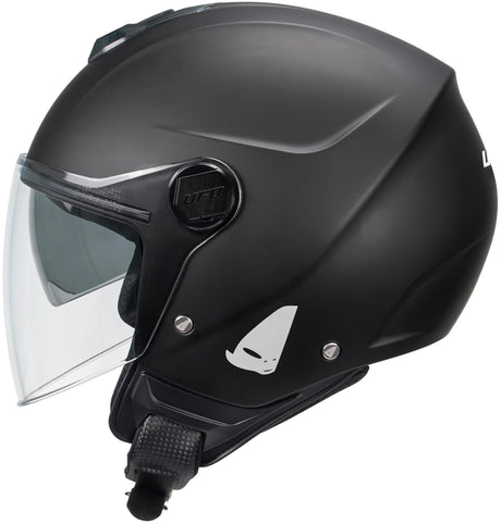 Kask Ufo Plast Jet Kask Nixie UFO Nixie Jet Czarny Matowy gr. m