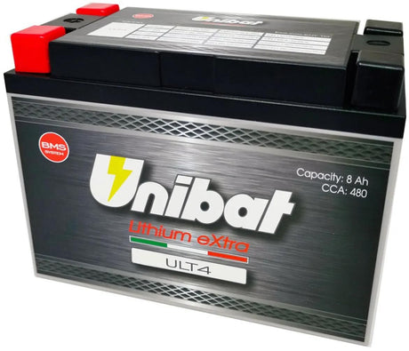 Unibat lifepo4 bateria ult4 bateria ult4 4pin litowa dodatkowa