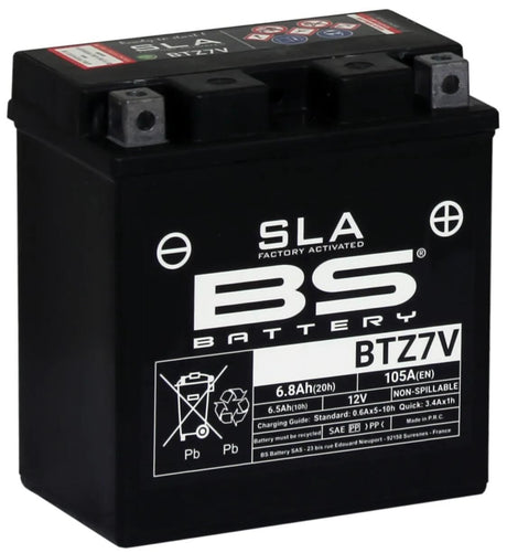 Bateria Bs bateria btz7v bateria btz7v bs sla