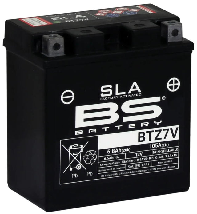 Bateria Bs bateria btz7v bateria btz7v bs sla