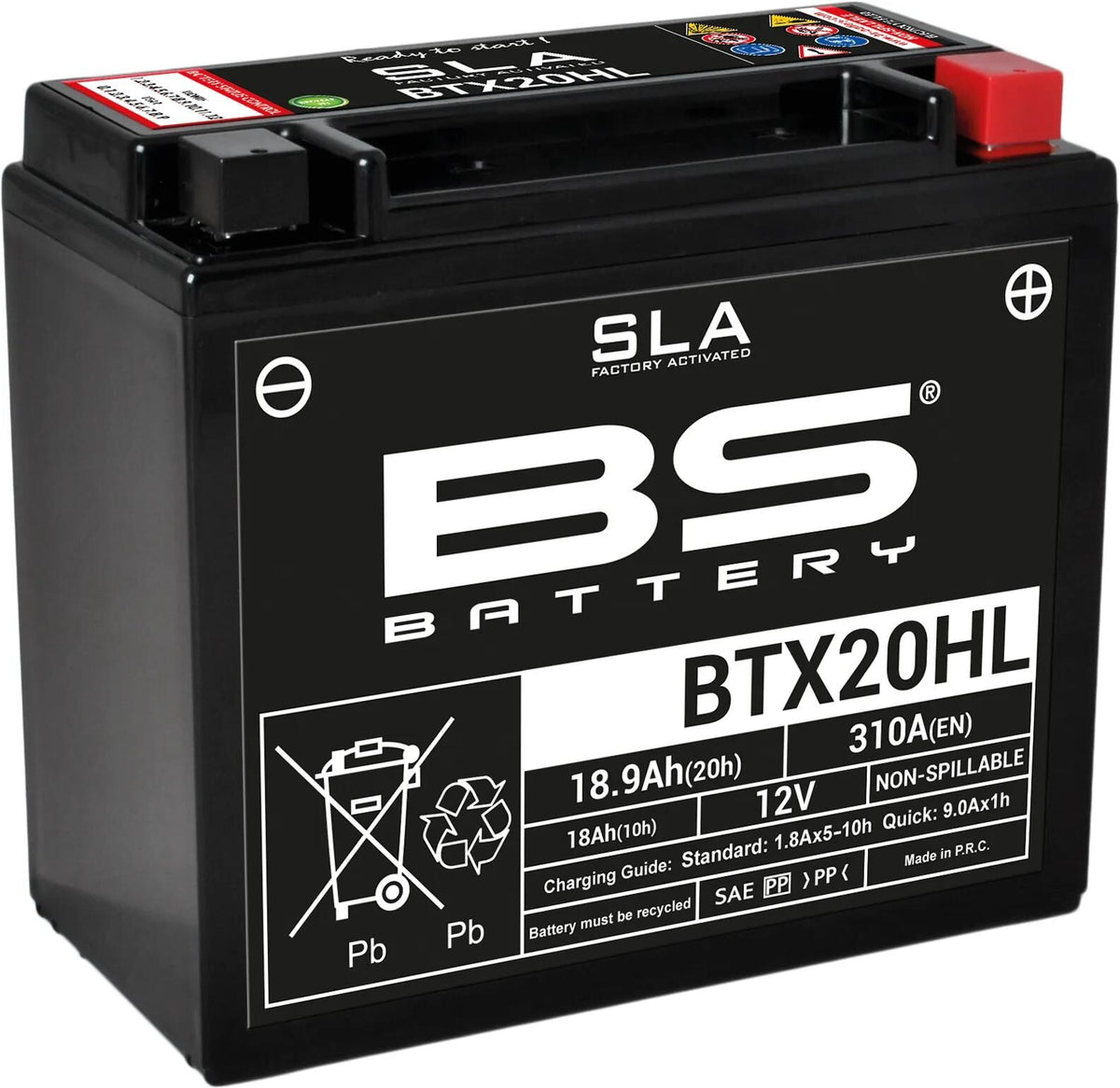 Bateria Bs bgz20hl btx20hl btx20hl-bs bateria btx20hl bs sla