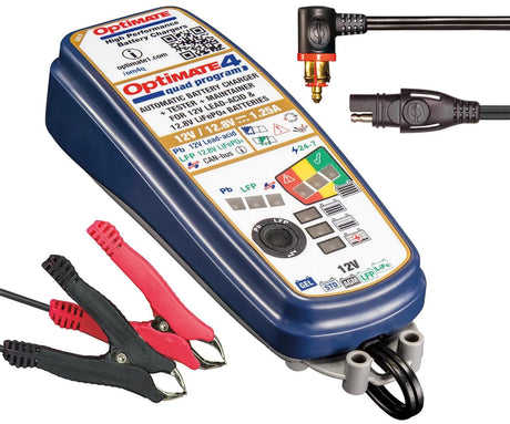 Ładowarka akumulatorów Tecmate optimate4 program quadowy optimate 4 ładowarka program quad premium