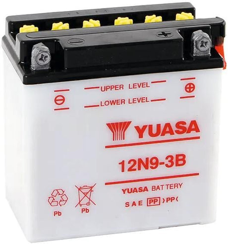 Bateria Yuasa 12n9-3b Bateria 12n9-3b standard bez sp