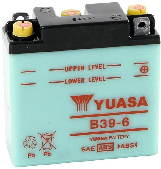 Bateria Yuasa B39-6 Bateria B39-6 standard bez sp