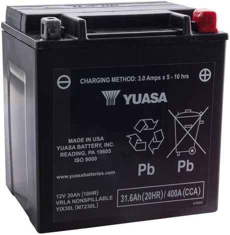 Bateria Yuasa yix30l yix30l-bs bateria yix30l agm