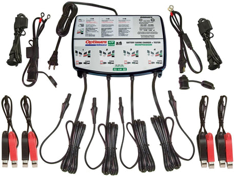 Ładowarka Tecmate optymalna bateria litowa 4x0,8a optymalna ładowarka litowa 0,8 V quad bank