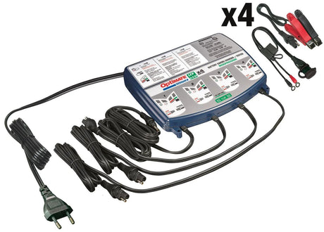 Ładowarka Tecmate optymalna bateria litowa 4x0,8a optymalna ładowarka litowa 0,8 V quad bank