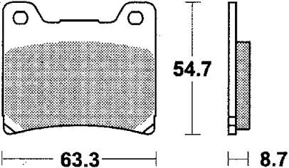Klocki hamulcowe TRW mcb 530 klocki hamulcowe spiekane mcb 530 sh