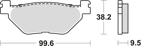 Klocki hamulcowe TRW MCB 731 organy hamulcowe. mcb 731