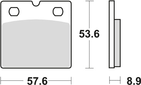 Klocki hamulcowe TRW mcb 617 klocki hamulcowe spiekane mcb 617 sv