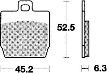 Klocki hamulcowe TRW mcb 701 klocki hamulcowe spiekane mcb 701 sr