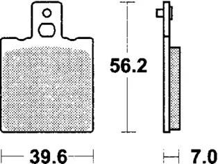 Klocki hamulcowe TRW mcb 75 klocki hamulcowe spiekane mcb 75 si