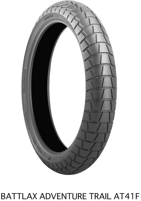 Opona zewnętrzna Bridgestone Battlax at41 opona przygodowa br.st. battlax at41 120 70r19 60v tl m+s fr.