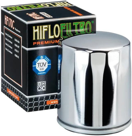 Hiflofiltro filtr oleju filtr oleju HF-170c chrom