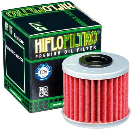 Filtr oleju Hiflofiltro Filtr oleju HF-117
