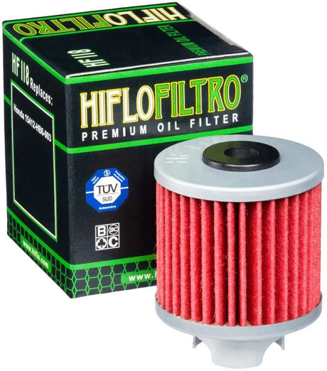 Filtr oleju Hiflofiltro ölfilter HF-118