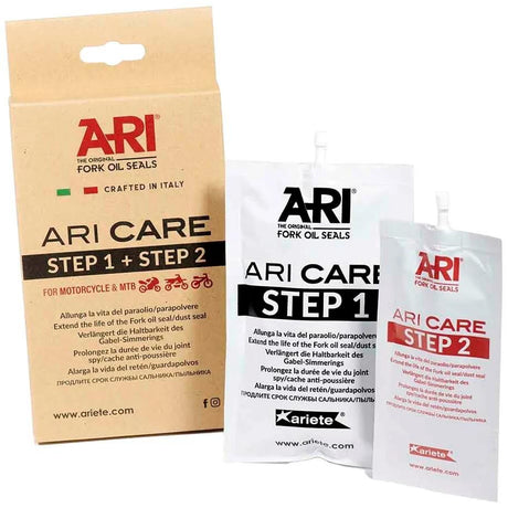 Ariete gabelsimmerring-pflege ari care ari care zestaw do konserwacji widelca krok 1 + krok 2