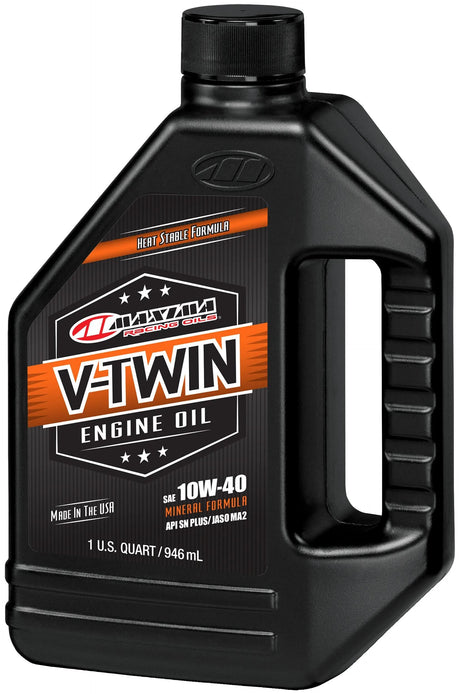 Oleje wyścigowe Maxima olej silnikowy v-twin mineralny olej silnikowy maxima v-twin mineral 10w-40 946ml