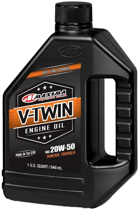 Oleje wyścigowe Maxima olej silnikowy v-twin mineralny olej silnikowy maxima v-twin mineral 20w-50 946ml