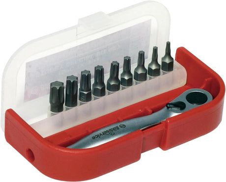Zestaw bitów Bikeservice bs9729 bitstz m umschltknr bst 10tlg torx