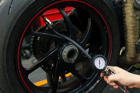 Urządzenie do napełniania i pomiaru opon Bikeservice Wskaźnik ciśnienia opon bst
