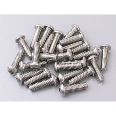 Allenbout Bolkop M6 x 20 mm stal nierdzewna 25 sztuk (214291)