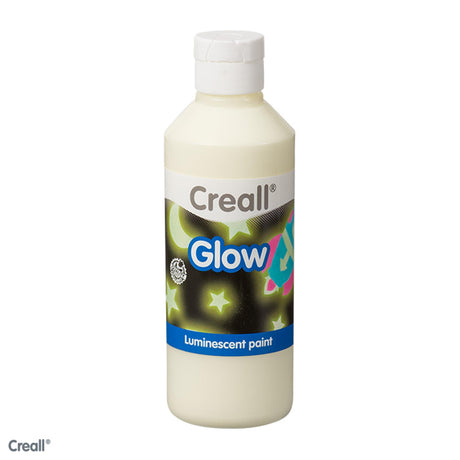Creall świecąca farba świetlna 250ml zielono-żółta