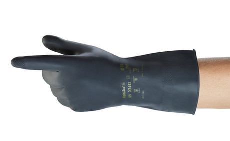 Rękawiczki firmy Ansell Alphatec 87 118 z naturalnego kauczuku, rozmiar s 6 5