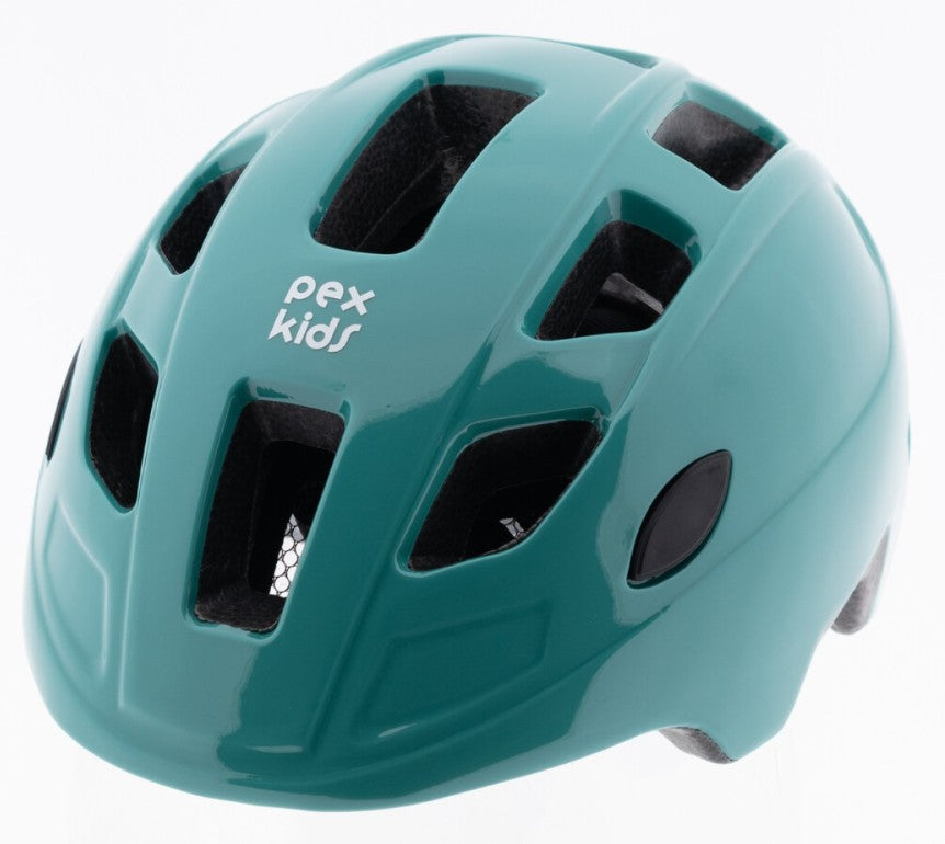 Pexkids kinderhelm in-mold 48-52cm turquoise