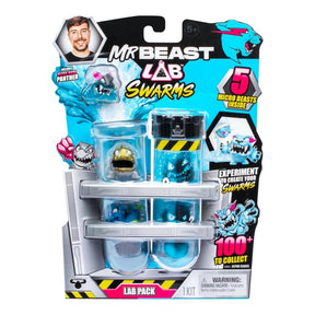 Zabawki z łosia mrbeast lab swarms lab 5-pak - eksperymentuj i stwórz 5 rojów mikrobestii