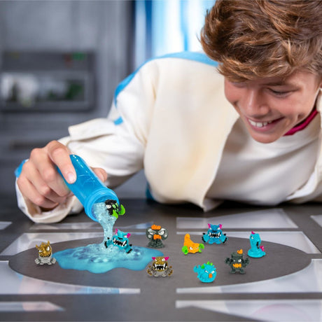 Zabawki z łosia mrbeast lab swarms lab 5-pak - eksperymentuj i stwórz 5 rojów mikrobestii