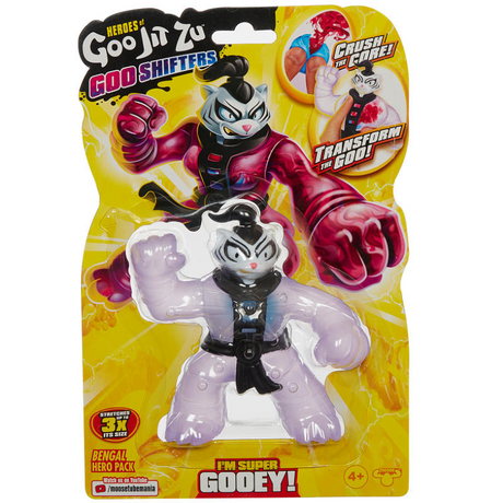 Goo jit zu shifters superheroes set - bengal