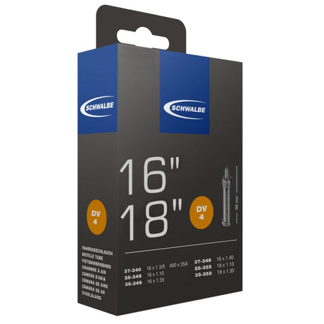 Schwalbe Wewnętrzna rurka DV4 16 18 cali 28 37-340 355 32 mm