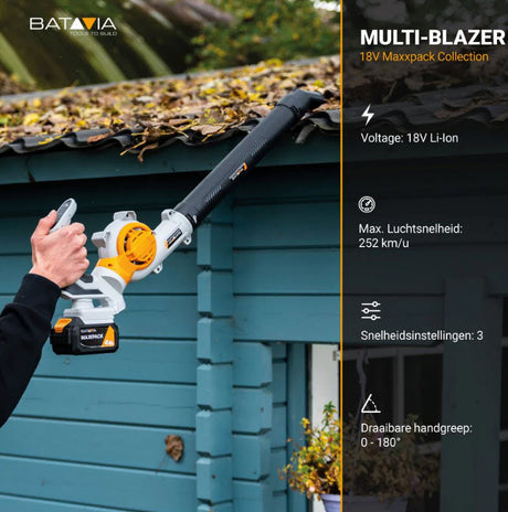 Produkty Batavia Maxxpack 18 V akumulatorowa dmuchawa do wielu liści