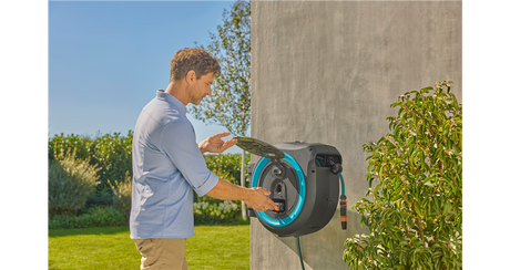 Produkty Gardena Zestaw ściennych pojemników na węże Powerroll xxl p4a