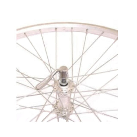 Przednie koło Sunrace 28 sp. Aluminiowa piasta trek basic srebrna z hakami