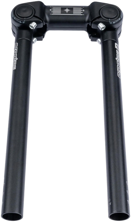 Kierownica Ergotec AHS superlight 31,8 regulowana w kolorze czarnym