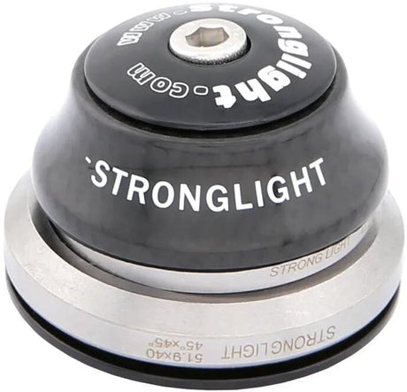 Światło zestawu słuchawkowego Stronglight w kolorze węgla Światło zestawu słuchawkowego w nadkolach węglowodanów 1 1 8 -1,5