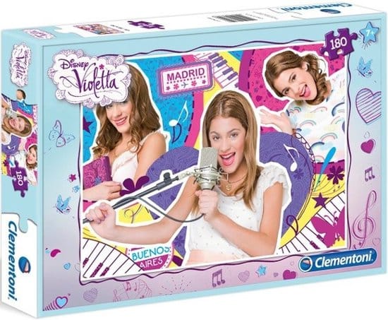 Puzzle dla dzieci Clementoni Violetta Madryt 180 elementów