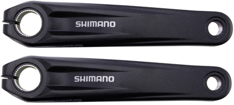 Stopnie mechanizmu korbowego Shimano FC-E8000 Zestaw ramion korby Podkładki stopnie 165 mm, czarne