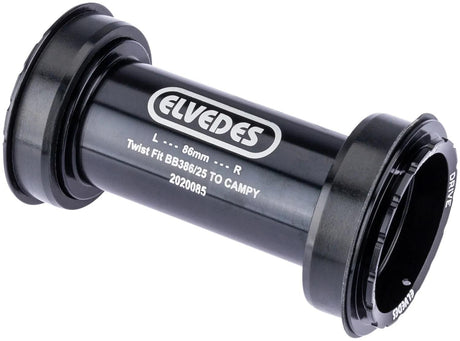 Twist Fit Bottom Breach Elvedes dla BB386 Campagnolo Ultra Morque bez łożysk 46 x 86 mm
