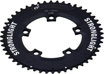 Mocna tarcza łańcuchowa Crono do jazdy na czas, Stronglight. Próba czasowa chromo 110mm51z
